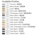 Available Finishes
