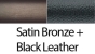 Satin Bronze_Black Leather