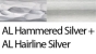309 AL Hammered_Hairline Silver
