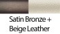 Satin Bronze_Beige Leather