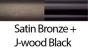Satin Bronze_J-wood Black